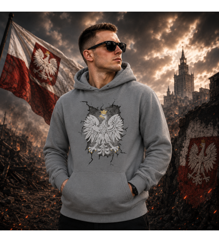 BLUZA Z KAPTUREM ORZEŁ 6